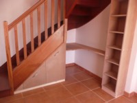 Placard sous escalier